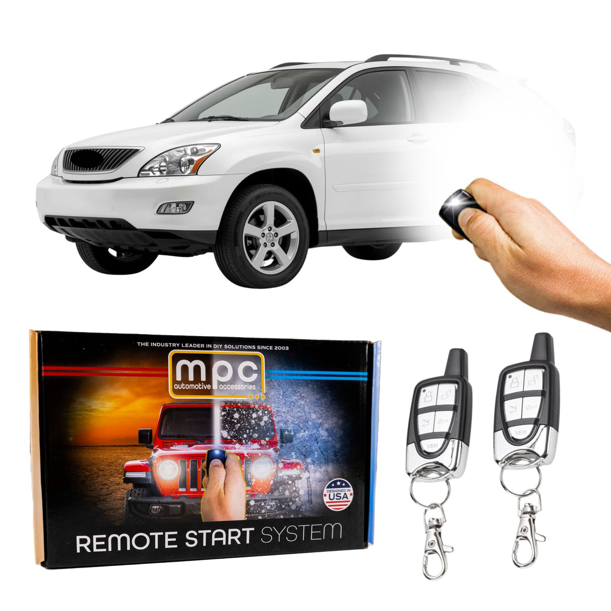 1999-2003 Lexus RX300 Remote Start Kit - Key-to-Start