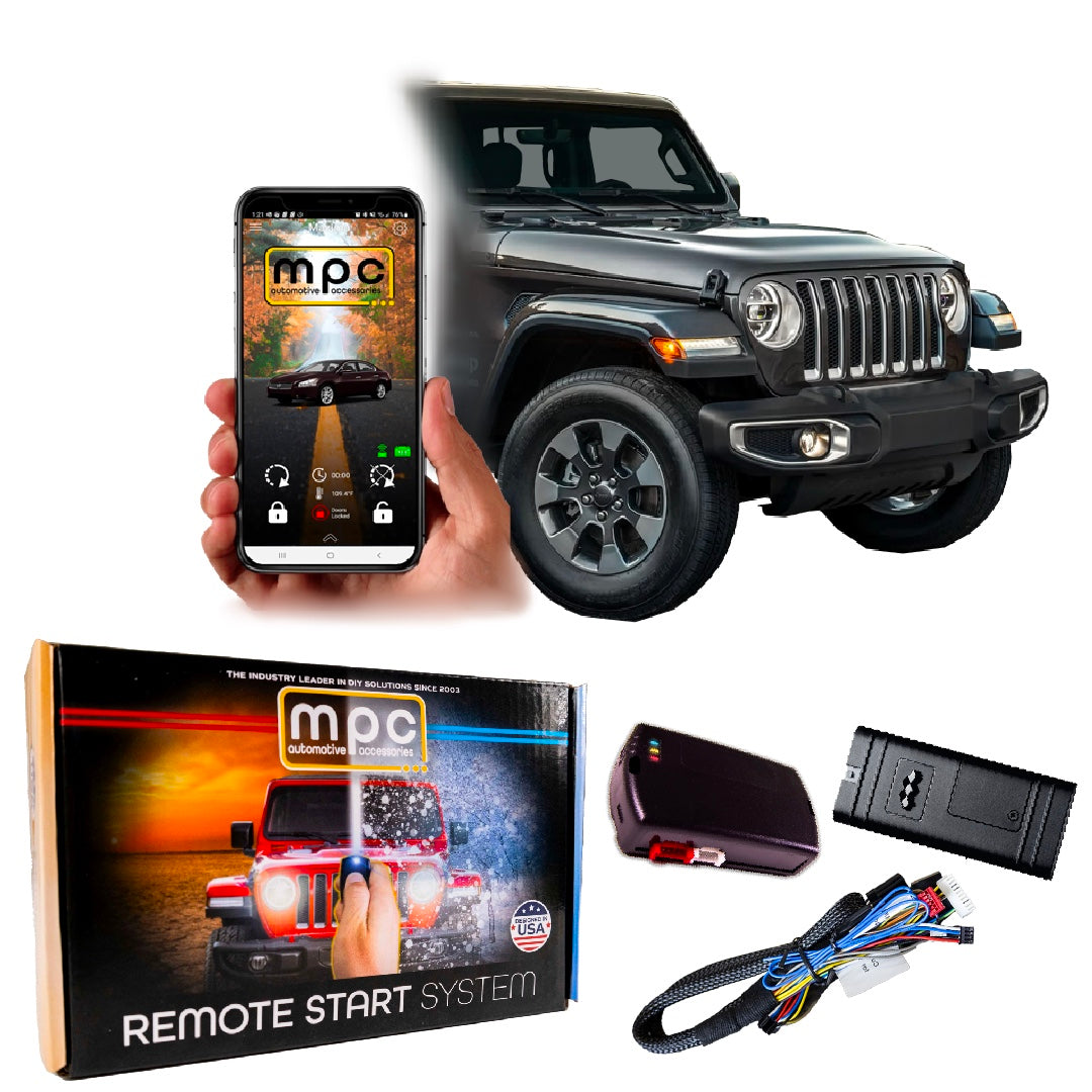 Remote Start Kits For 2007-2018 Jeep Wrangler