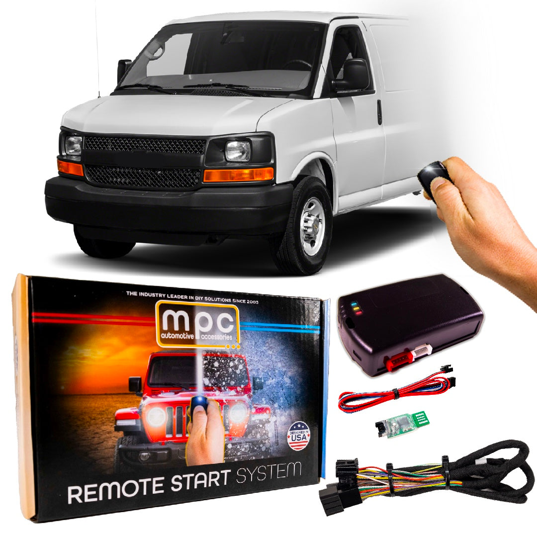 2008-2017 Chevrolet Express Remote Start Kit - Plug & Play - Key-to-Start