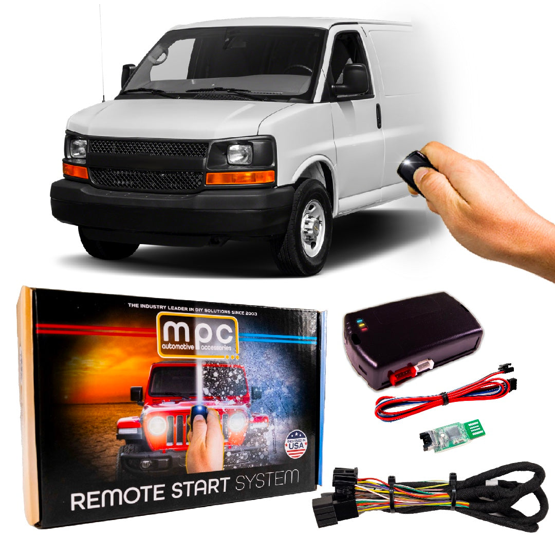 Remote Start Kits For 2008-2017 Chevrolet Express 2500-Key-to-Start - Gas - MyPushcart