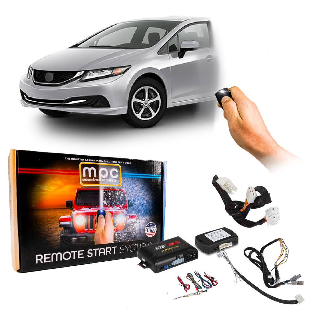 Remote Start Kits For 2012-2015 Honda Civic-Key-to-Start - Gas - MyPushcart