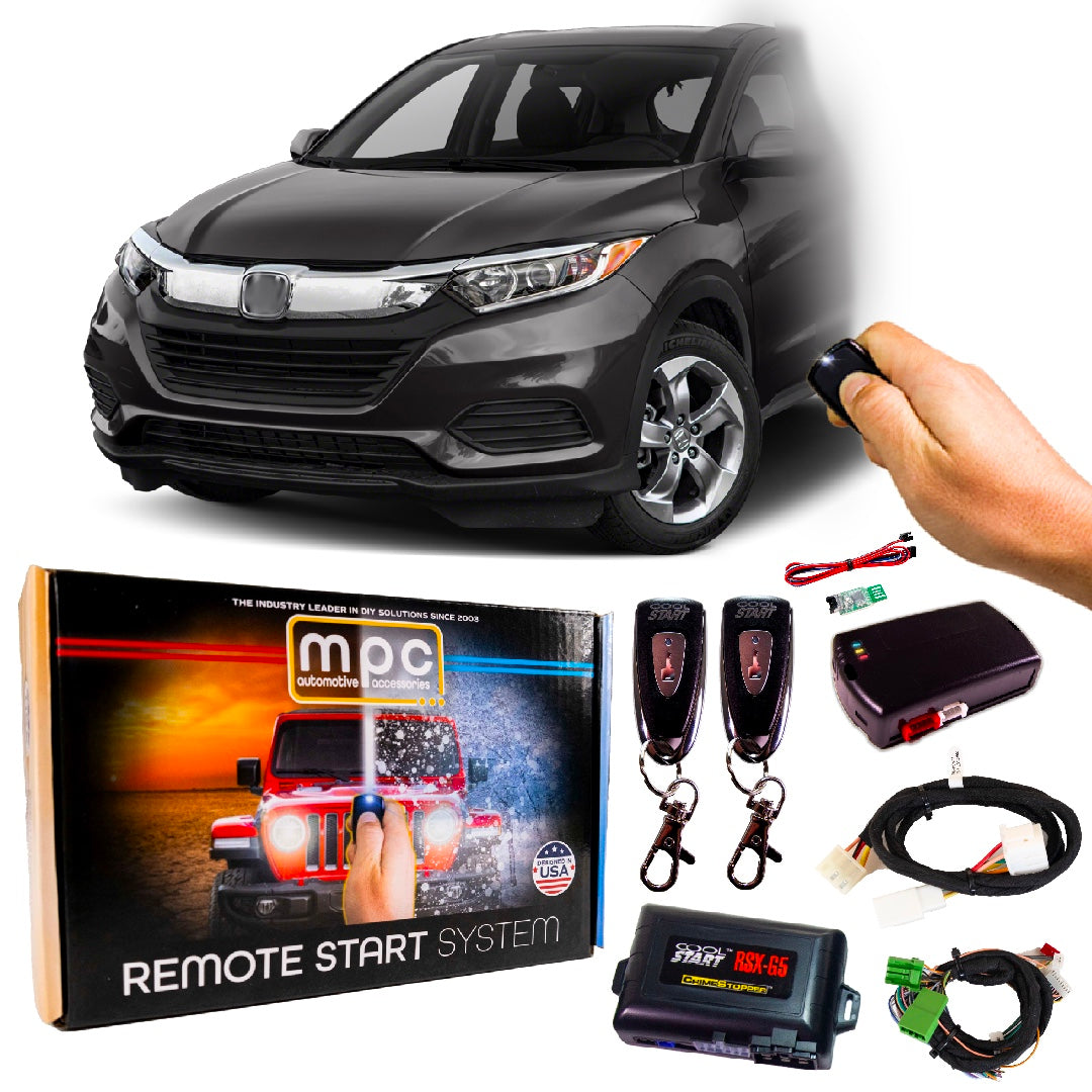 2016-2020 Honda HR-V Remote Start Kit - Semi Plug & Play - Key-to-Start