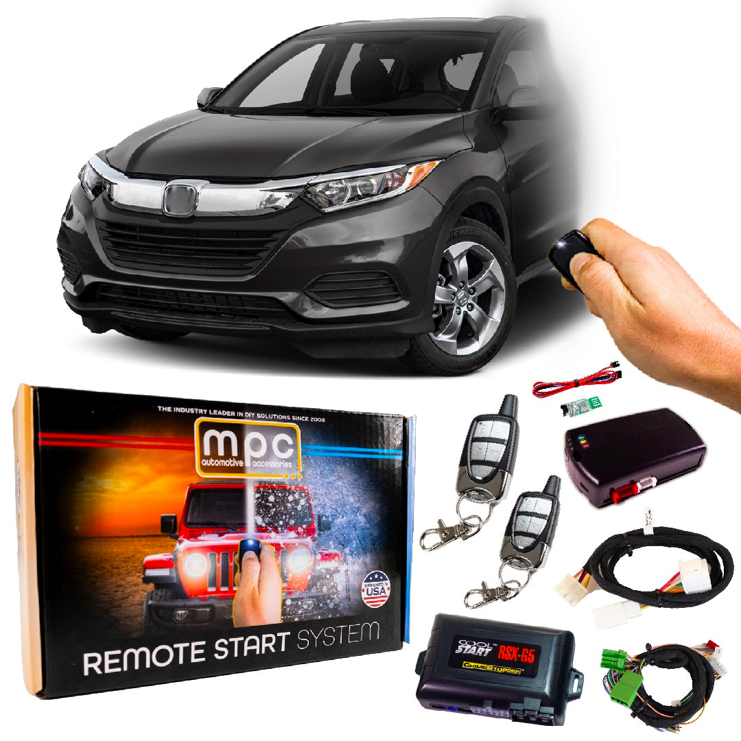 2016-2020 Honda HR-V Remote Start Kit - Semi Plug & Play - Key-to-Start