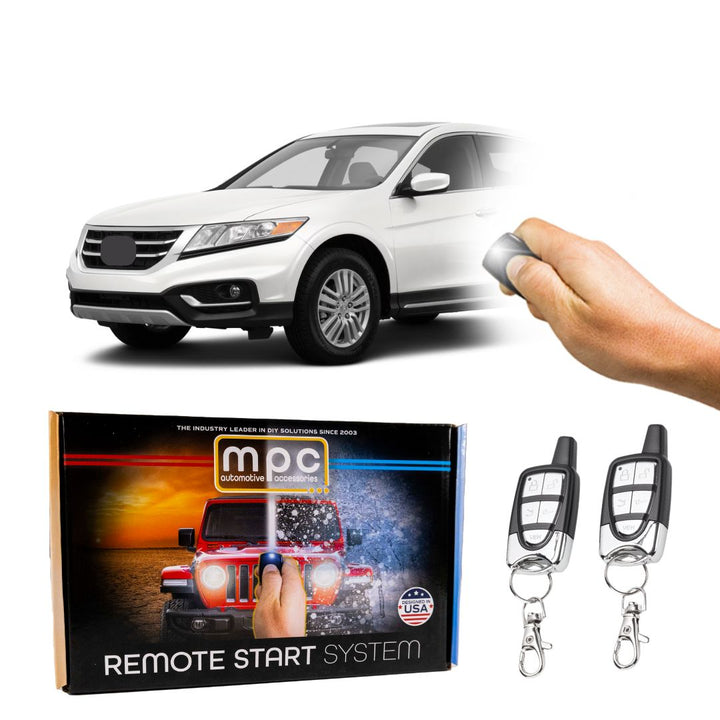 5-Button Keyless Entry Remote Start For 2013-2015 Honda Crosstour - T-Harness