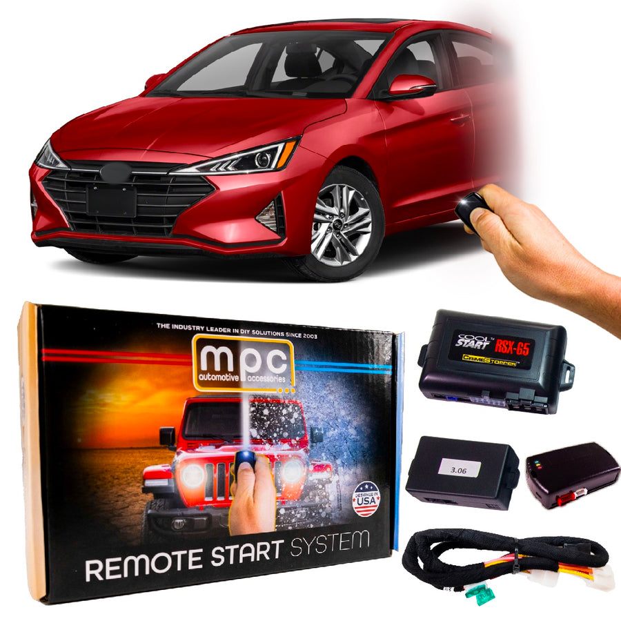 Factory Remote Activated Start Kit For 2019-2020 Hyundai Elantra-Key-to-Start - MyPushcart