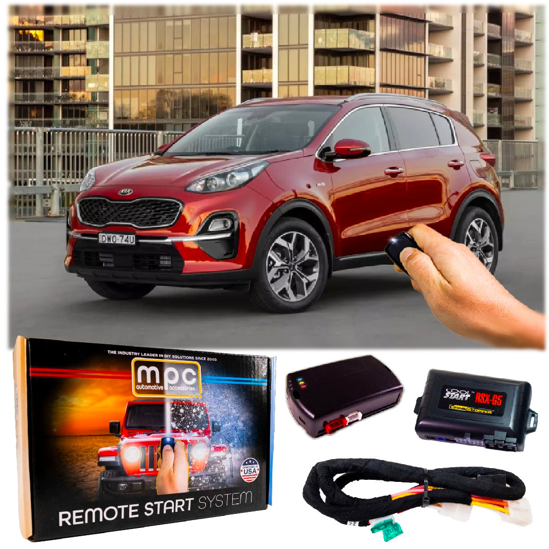 Remote Start Kits For 2019 Kia Sportage-Key-to-Start - Gas - MyPushcart
