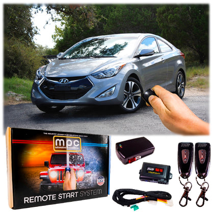 Remote Start Kits For 2011-2013 Hyundai Elantra - Key-to-Start - Gas