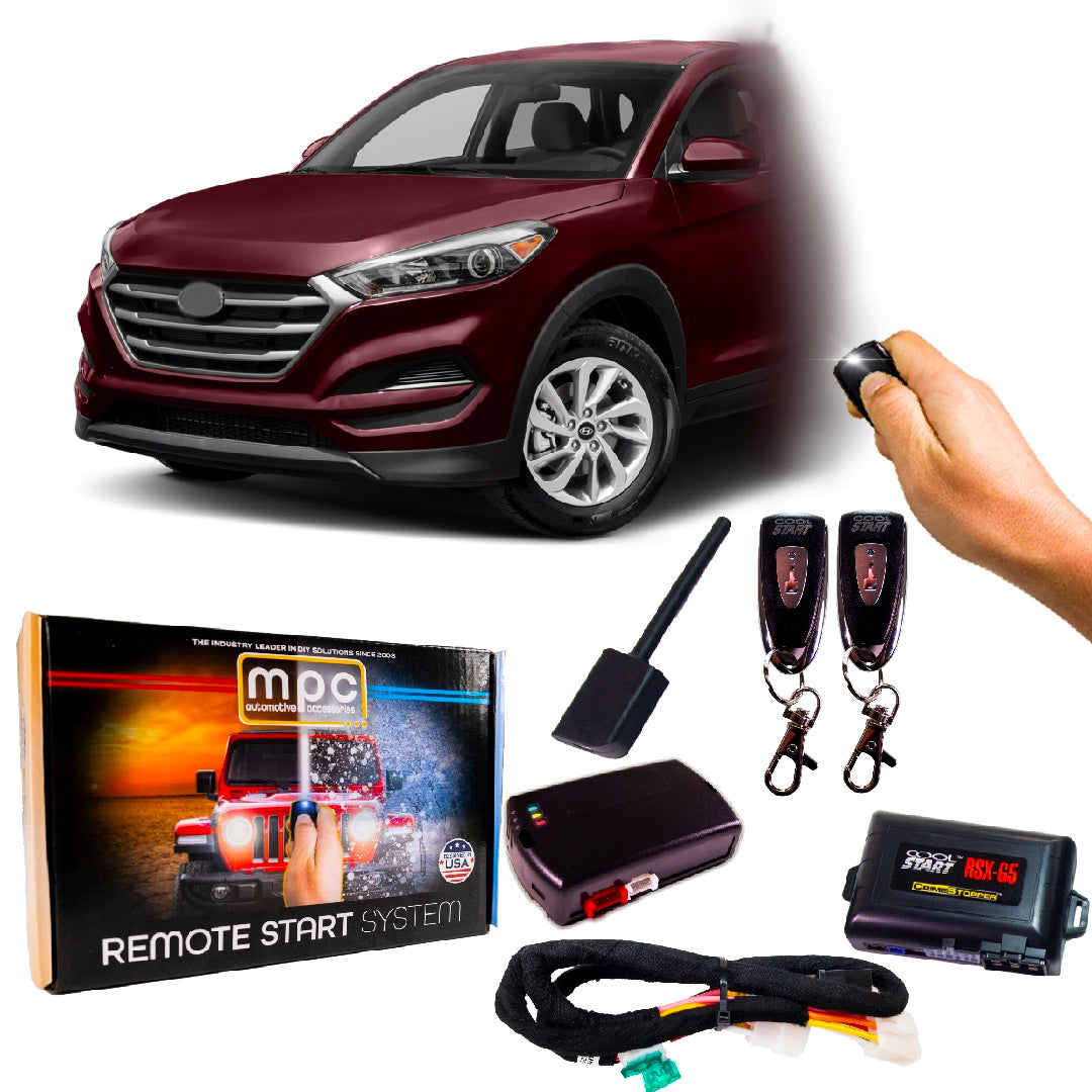 Remote Start Kits For 2017-2018 Hyundai Tucson - Key-to-Start - Gas