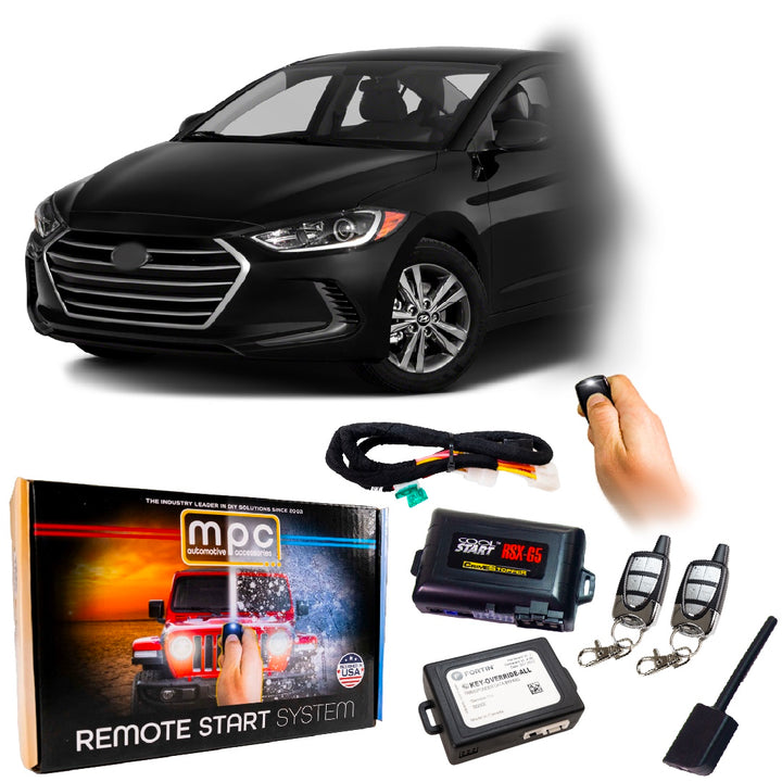 Remote Start Kits For 2017-2018 Hyundai Elantra - Key-to-Start - Gas