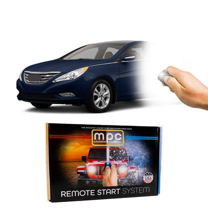 2011-2013 Hyundai Sonata Remote Start Kit - Semi Plug & Play - Key-to-Start