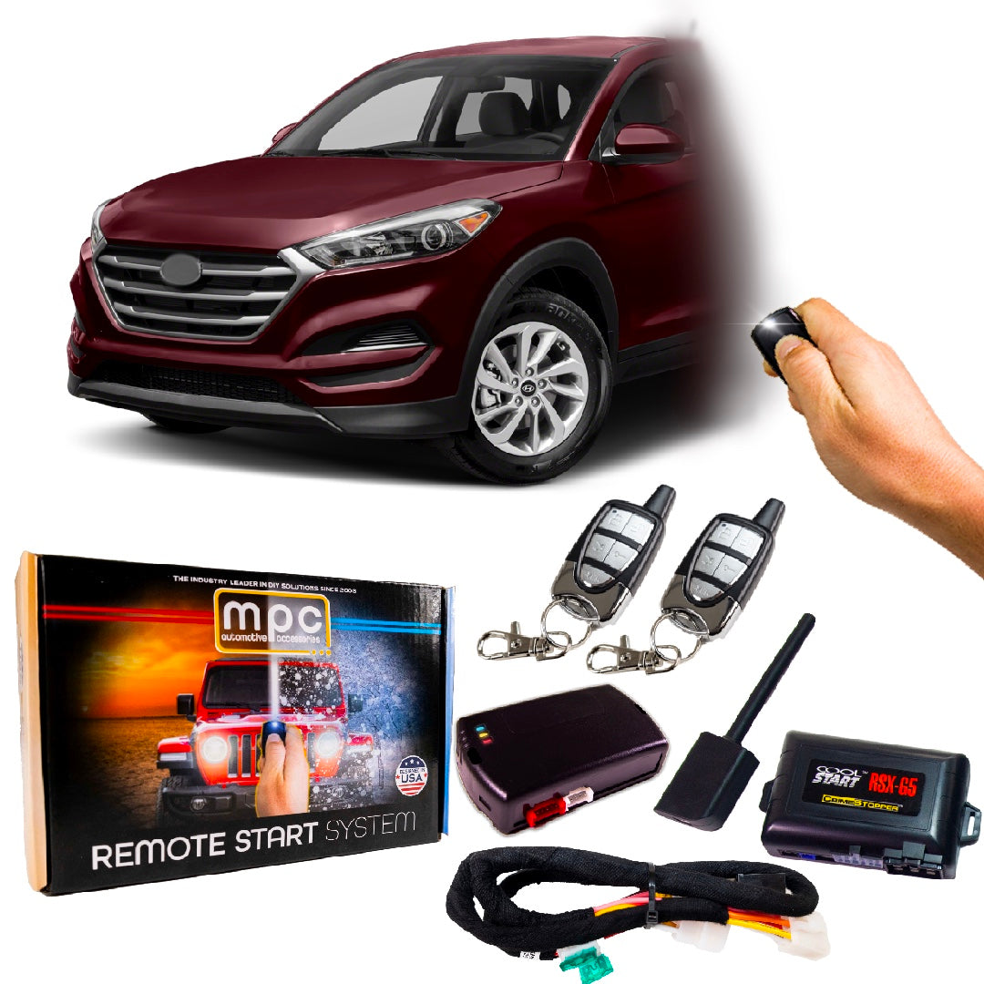 Remote Start Kits For 2017-2018 Hyundai Tucson - Key-to-Start - Gas