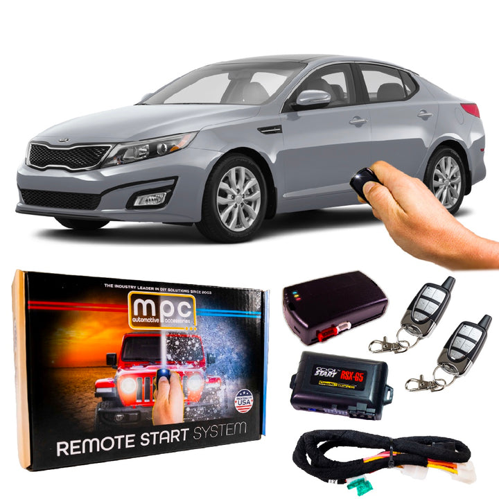 Remote Start Kits For 2014-2015 Kia Optima - Key-to-Start - Gas