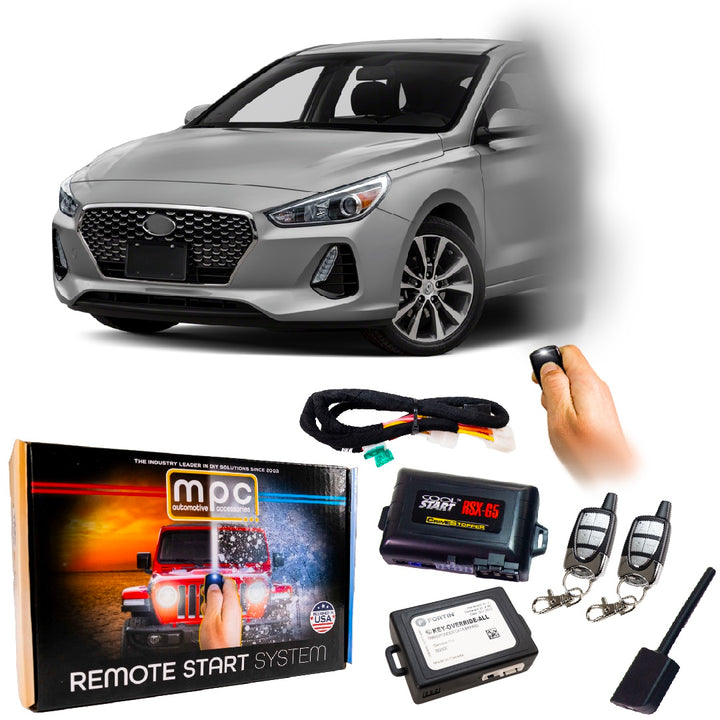 Remote Start Kits For 2018 Hyundai Elantra GT - Key-to-Start - Gas