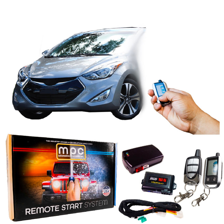 Remote Start Kits For 2011-2013 Hyundai Elantra - Key-to-Start - Gas