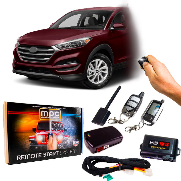 Remote Start Kits For 2017-2018 Hyundai Tucson - Key-to-Start - Gas