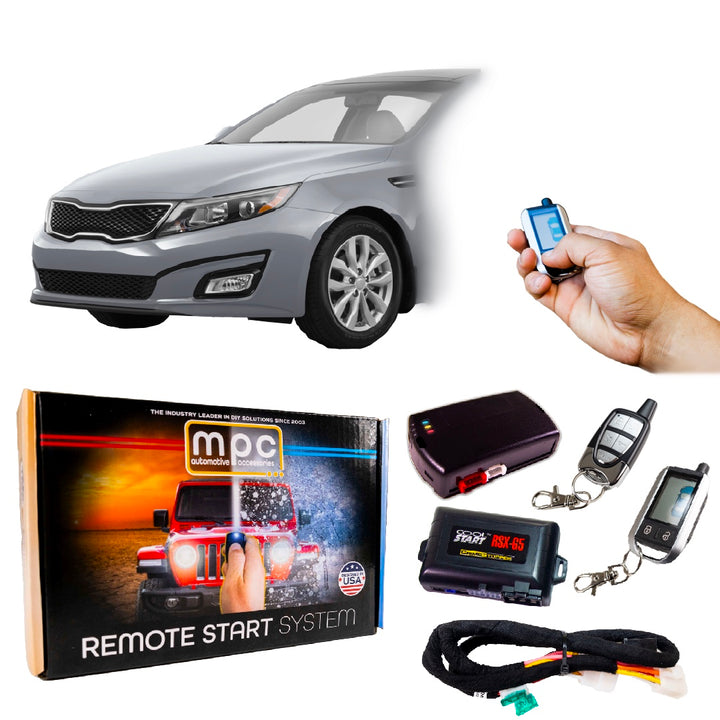 Remote Start Kits For 2014-2015 Kia Optima - Key-to-Start - Gas