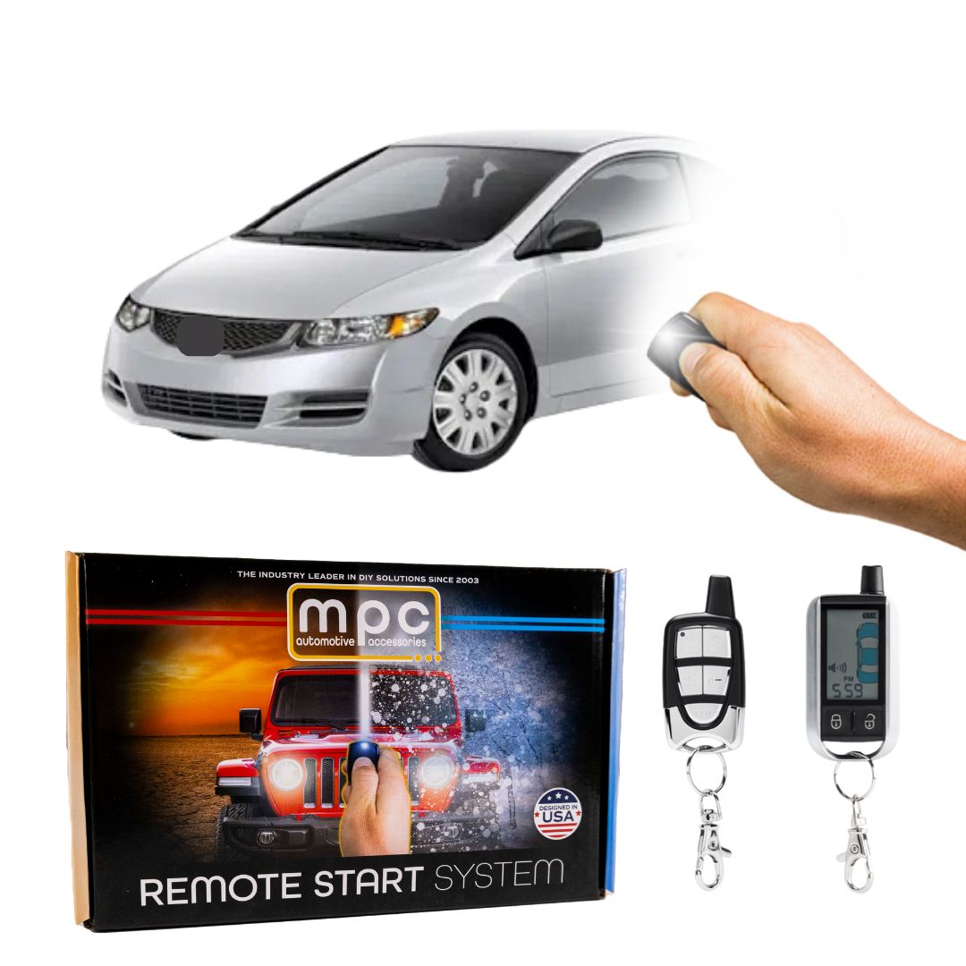 2006-2011 Honda Civic Remote Start Kit - Semi Plug & Play - Key-to-Start