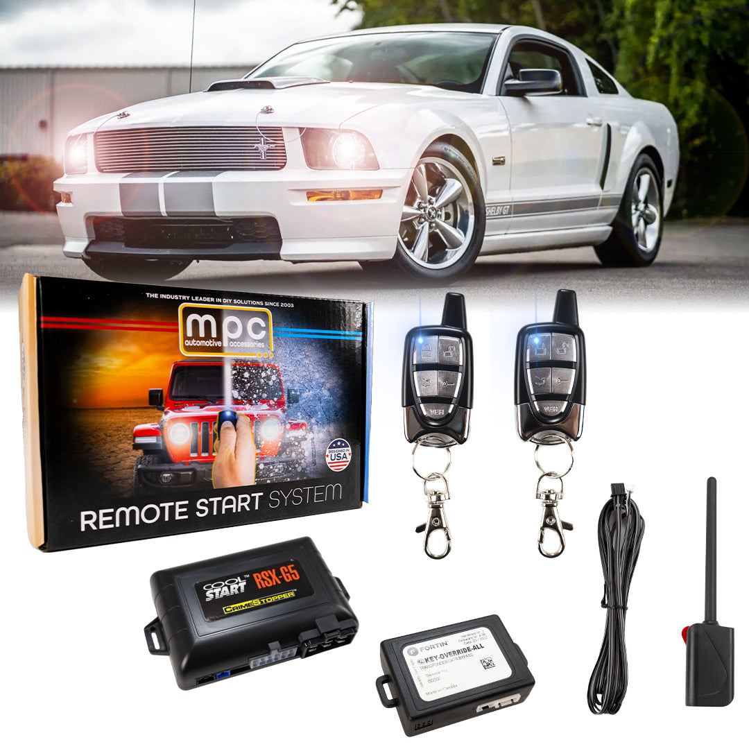 Remote Start Kits For 2005-2007 Ford Mustang-Key-to-Start - Gas - MyPushcart