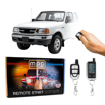 2002-2003 Mazda B3000 Remote Start Kit - Key-to-Start