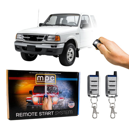 2002-2003 Mazda B3000 Remote Start Kit - Key-to-Start