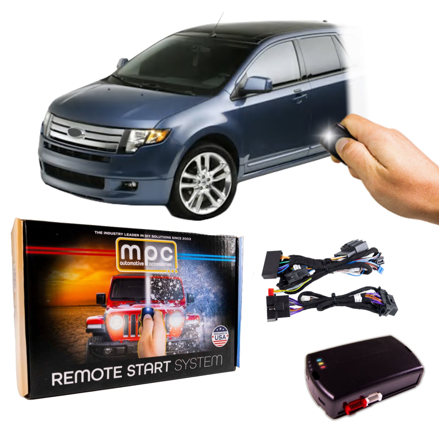 Remote Start Kits For 2007-2010 Ford Edge - Key-to-Start - Gas