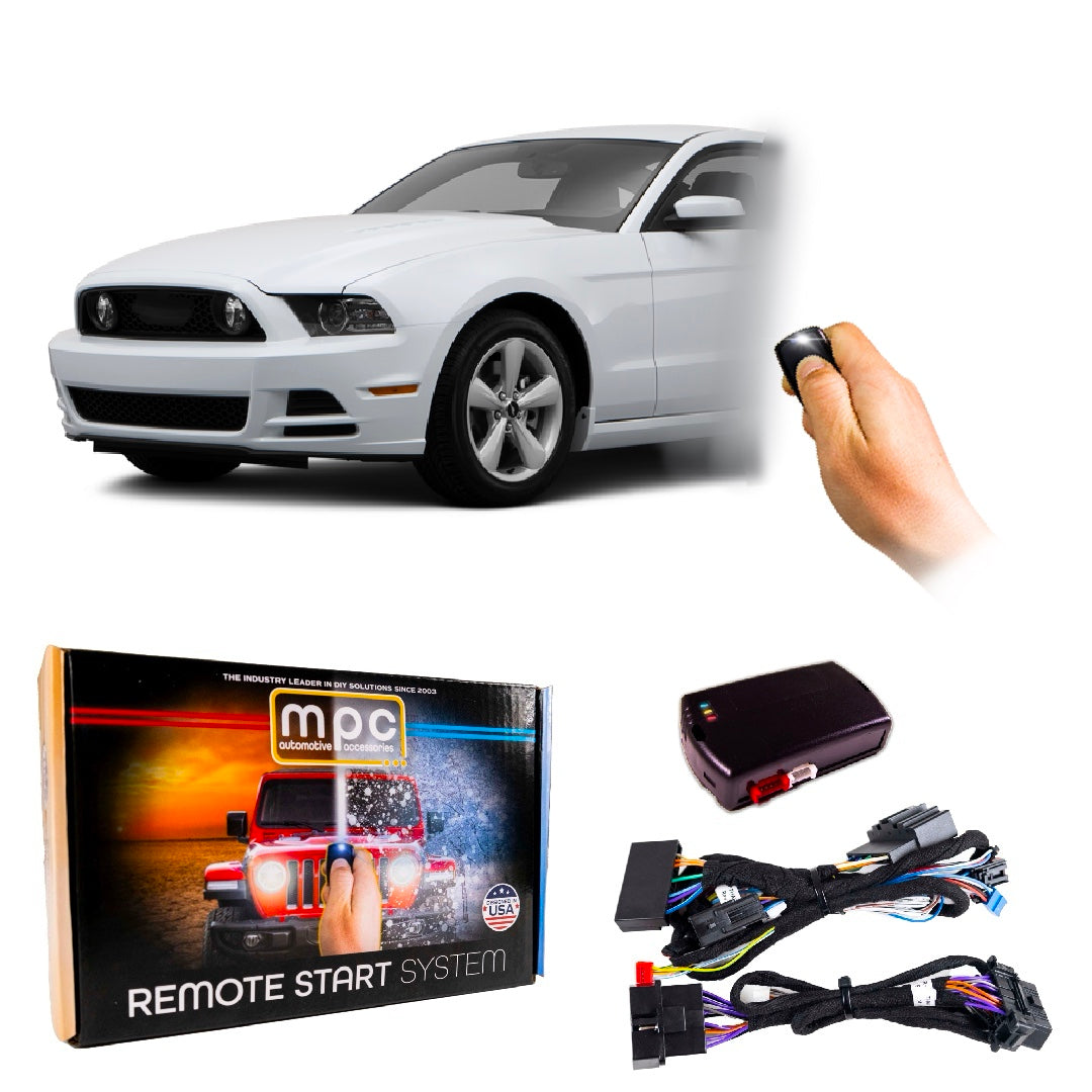 Remote Start Kits For 2010-2014 Ford Mustang-Key-to-Start - Gas - MyPushcart