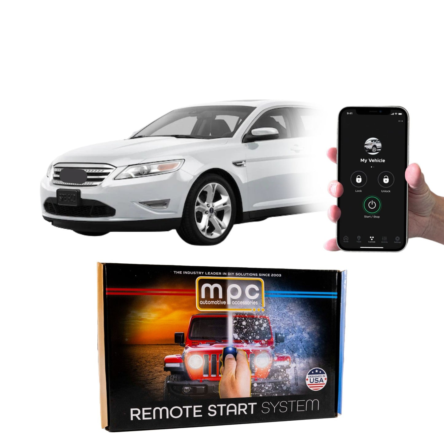 Remote Start Kits For 2008-2012 Ford Taurus - Key-to-Start - Gas