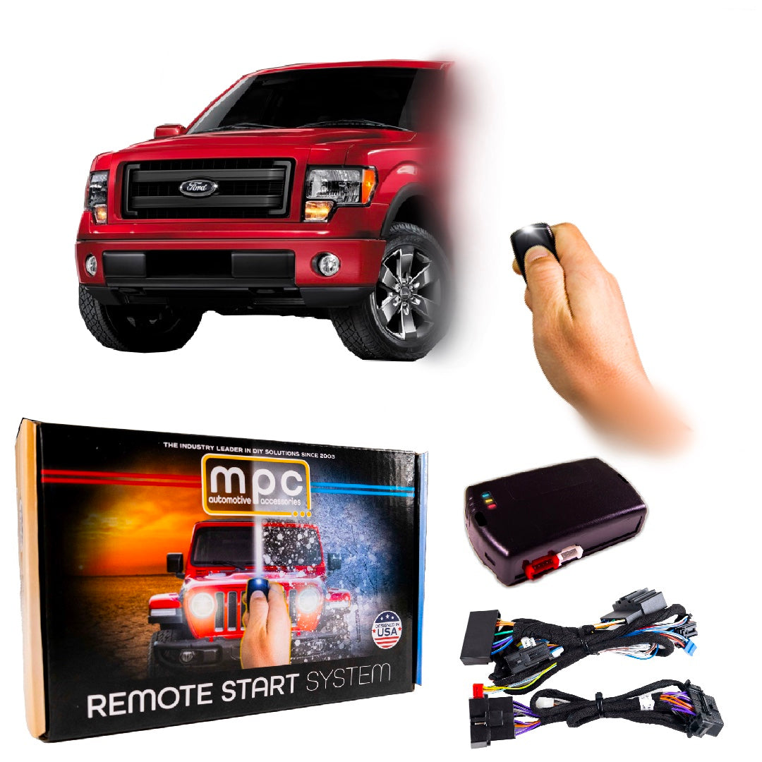 OEM Remote Activated Remote Start Kit w/Keyless Entry For 2011-2014 Ford F-150