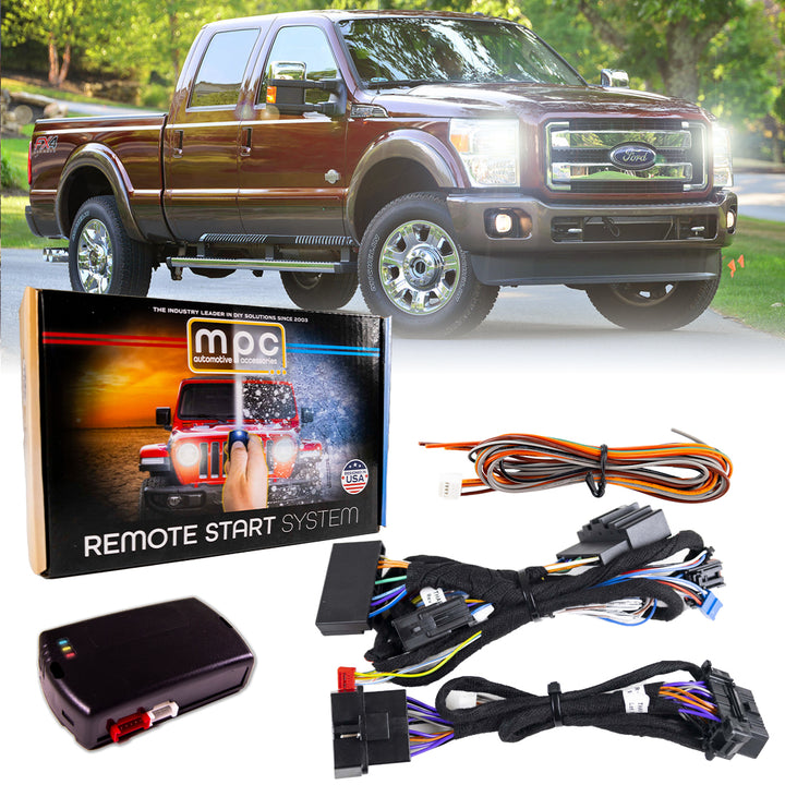 Remote Start Kits For 2011-2016 Ford F-250 Super Duty-Key-to-Start - Gas - MyPushcart