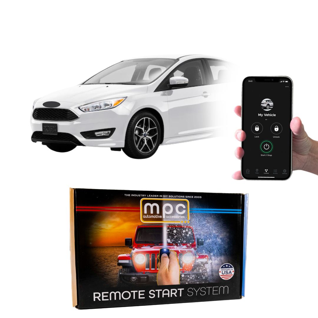 Smartphone or OEM Remote Activated Start For 2012-2015 Ford Focus - w/T-Harness