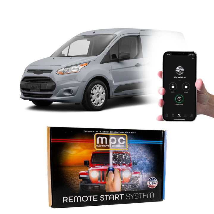 Remote Start Kits For 2014-2018 Ford Transit Connect - Key-to-Start - Gas