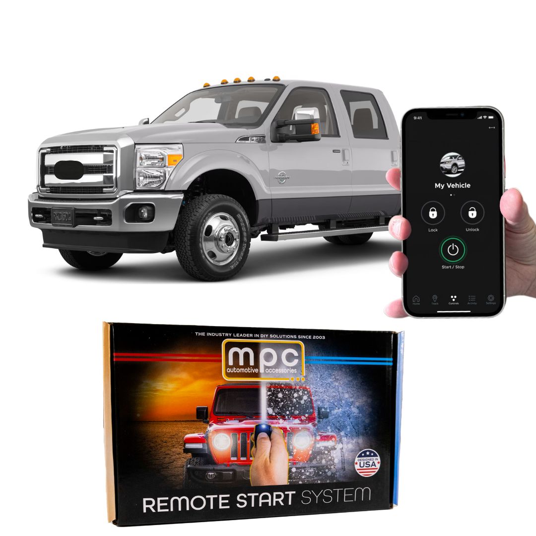 Smartphone or OEM Remote Start Kit For 2011-2016 Ford F-350 Diesel - w/T-Harness