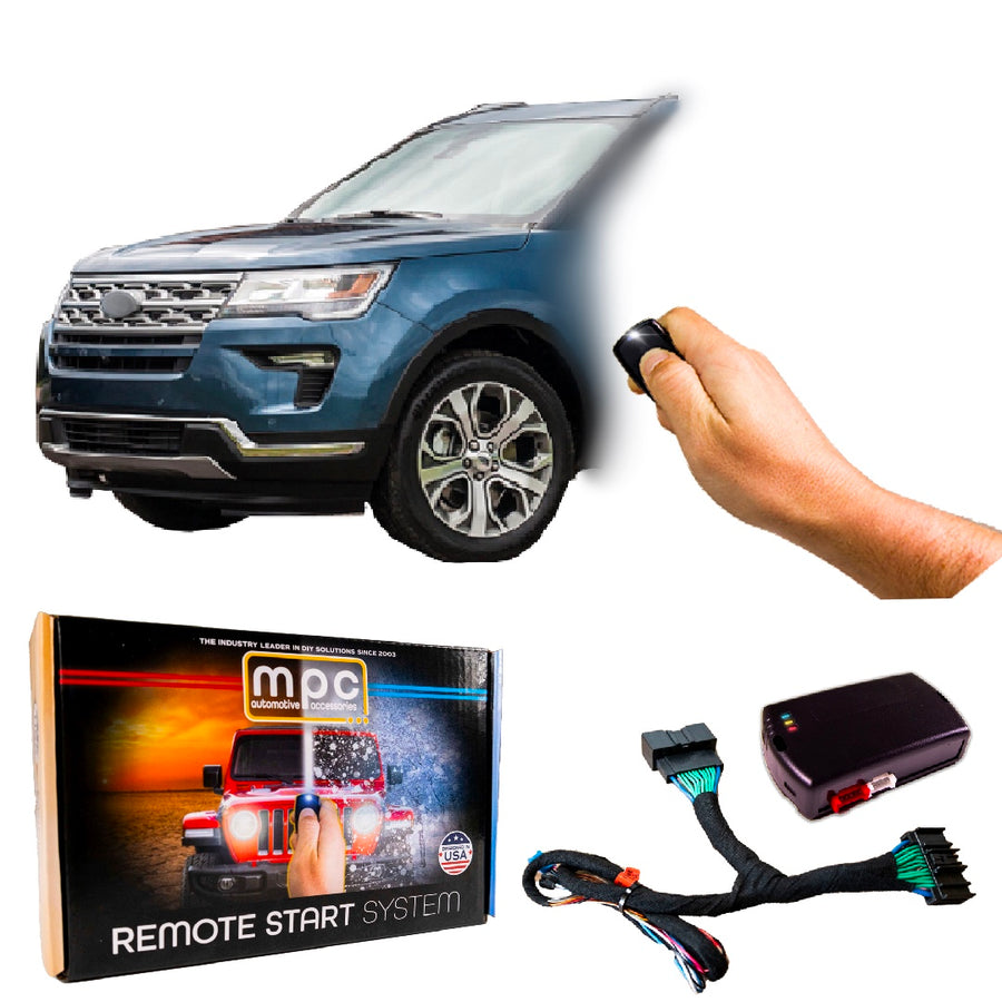 MyPushcart online shop for Ford Explorer (2016-2018) Plug-n-Play OEM Remote Activated Remote Start Kit