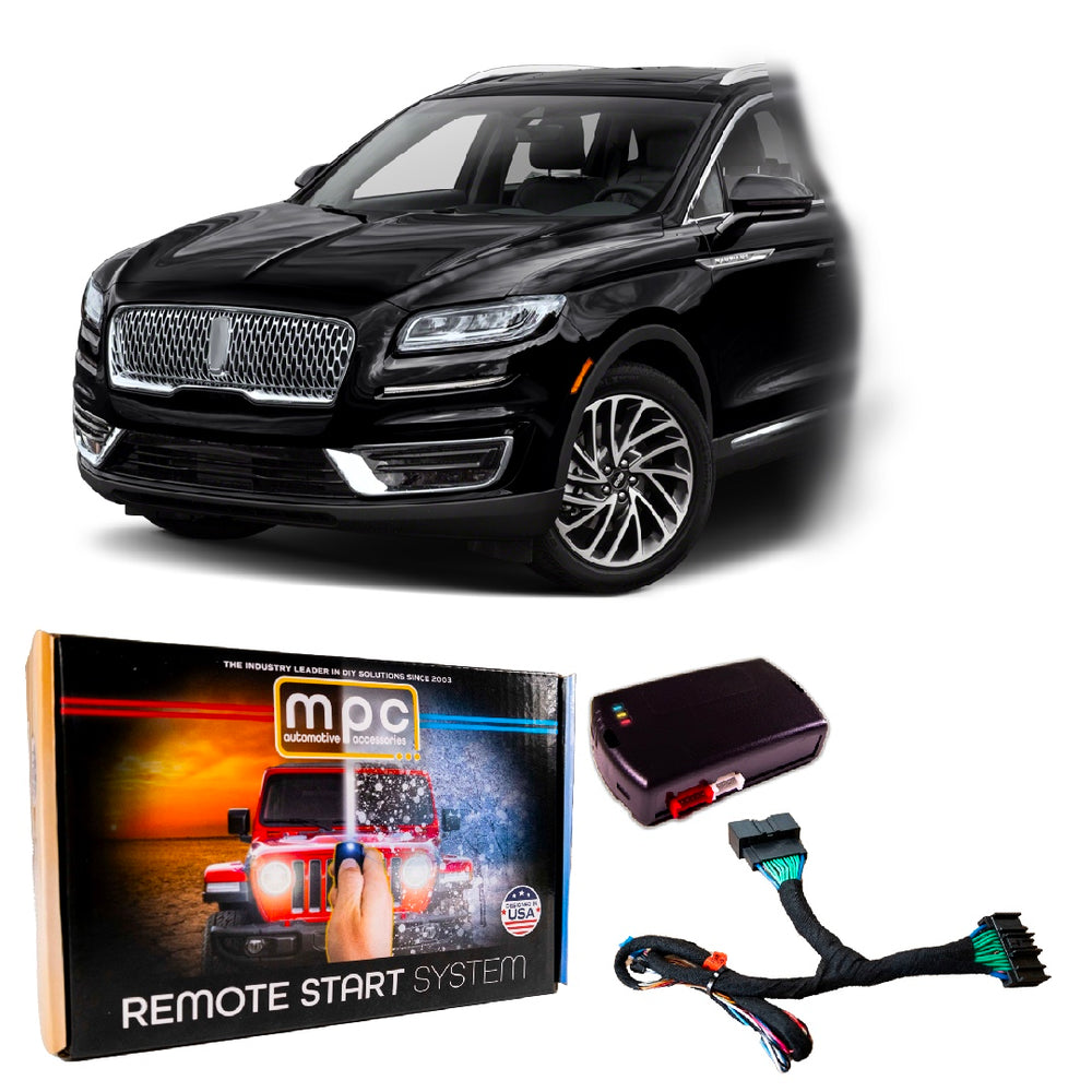 Remote Start Kits For 2016-2019 Lincoln Nautilus-Push-to-Start - Gas - MyPushcart