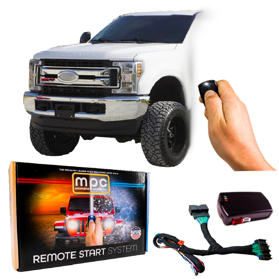 Remote Start Kits For 2017-2019 Ford F-250 Super Duty - Key-to-Start - Gas