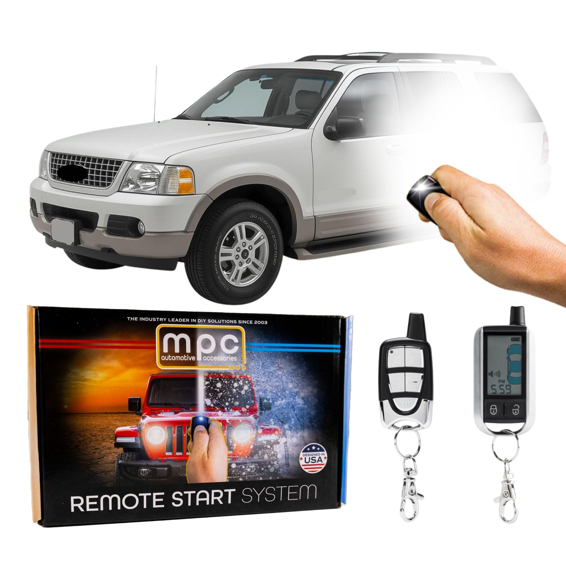 Ford Explorer - Remote Start Kit (2002–2005) | My Push Cart