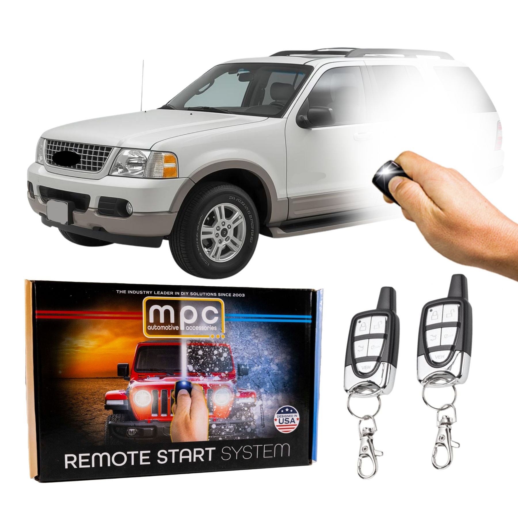 Ford Explorer - Remote Start Kit (2002–2005) | My Push Cart