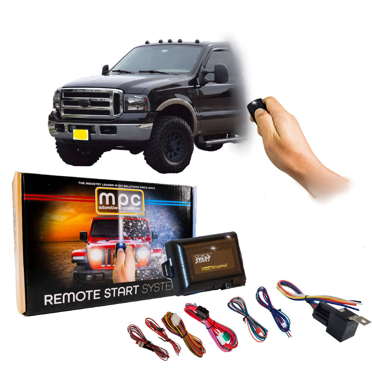 2005-2006 Ford F-250 Gas/Diesel Remote Start Kit - Key-to-Start