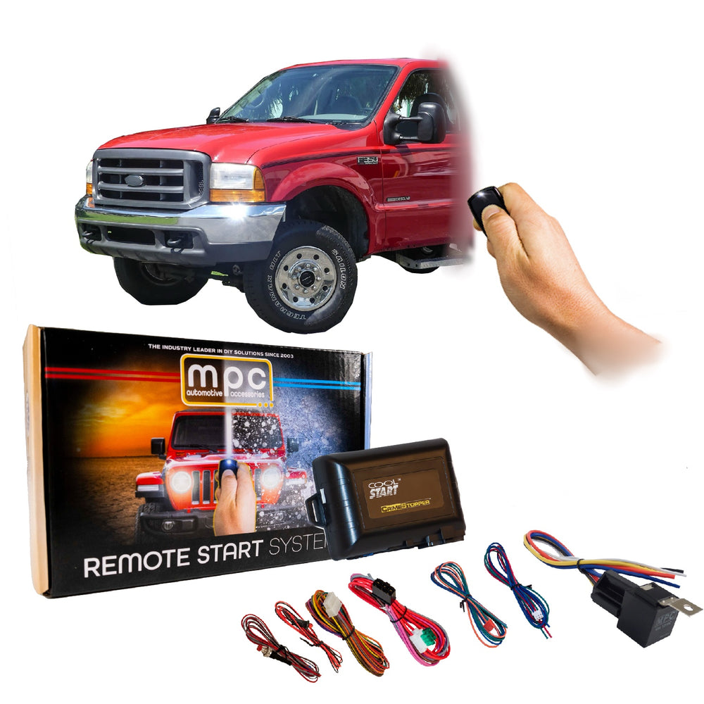 Remote Start Kits For 2000-2001 Ford F-350 Super Duty-Key-to-Start-Gas/Diesel - MyPushcart