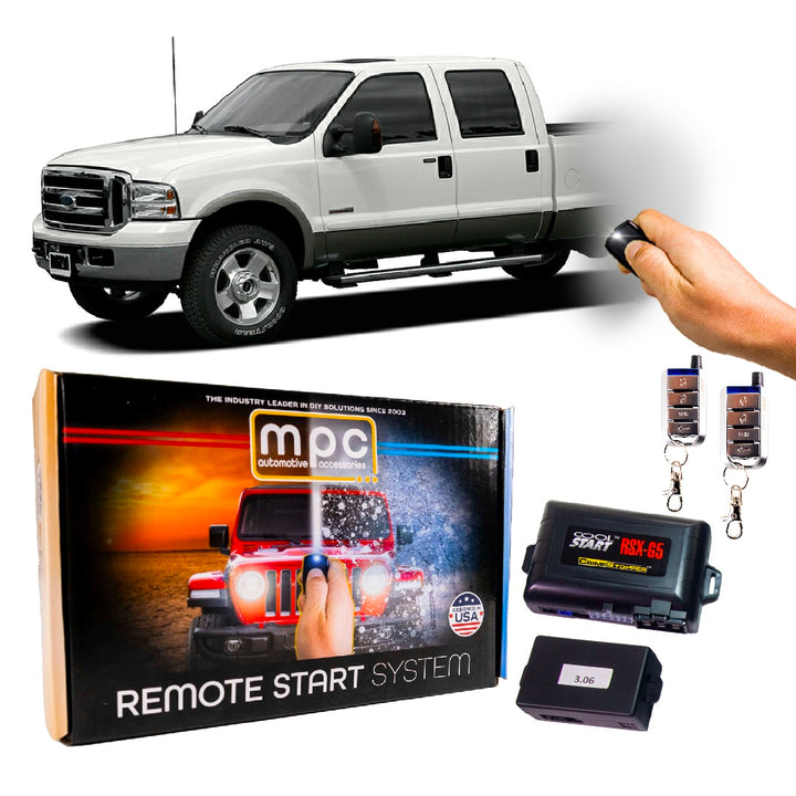 Remote Start Kits For 2005-2006 Ford F-350 Super Duty - Key-to-Start - Gas/Diesel