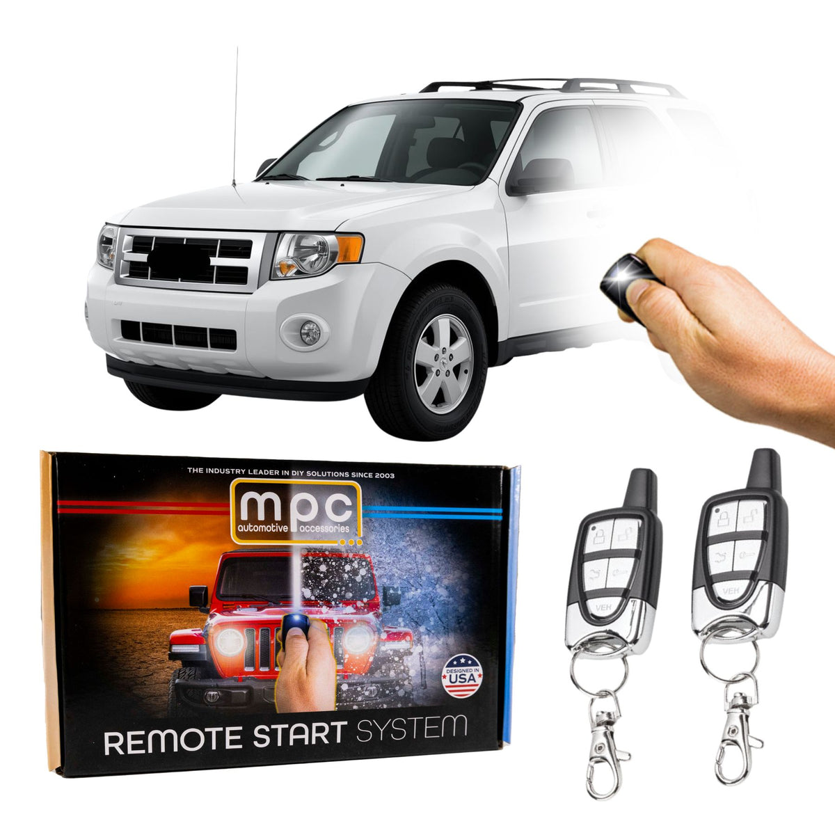 2001-2007 Ford Escape Remote Start Kit - Key-to-Start