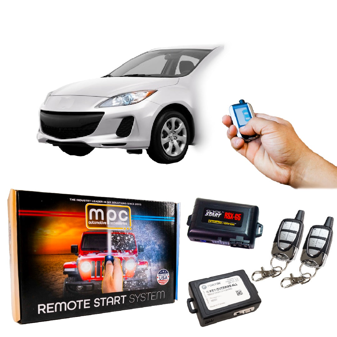 2009-2013 Mazda 3 Remote Start Kit - Key-to-Start