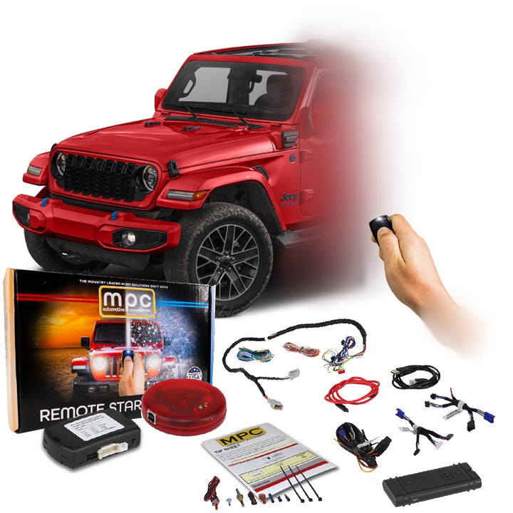 MyPushcart - Online Shop for Jeep Wrangler (2018-2024) Smartphone or OEM Remote Activated Start