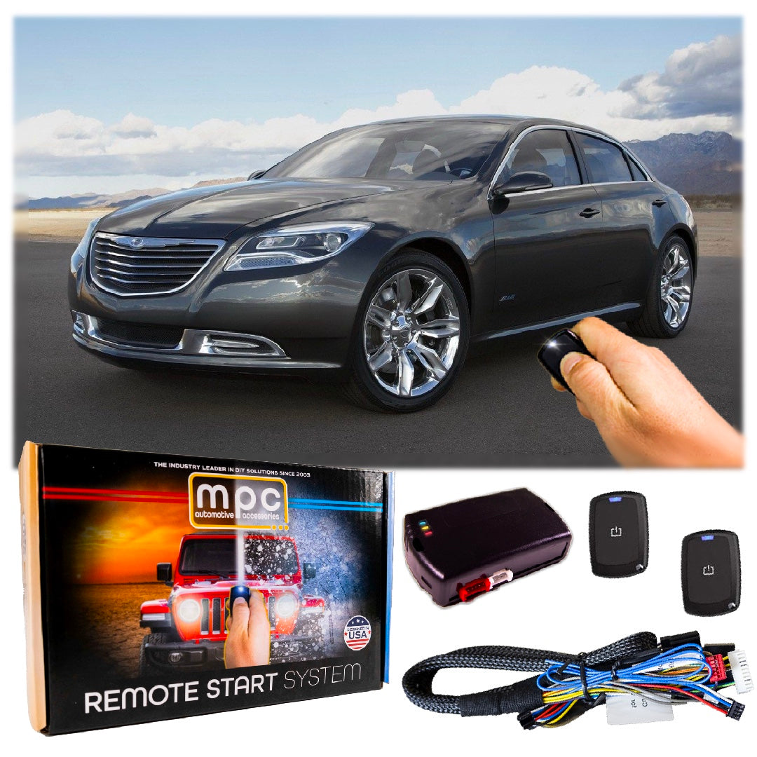 2011-2014 Chrysler 200 Remote Start Kit - Semi Plug & Play - Key-to-Start