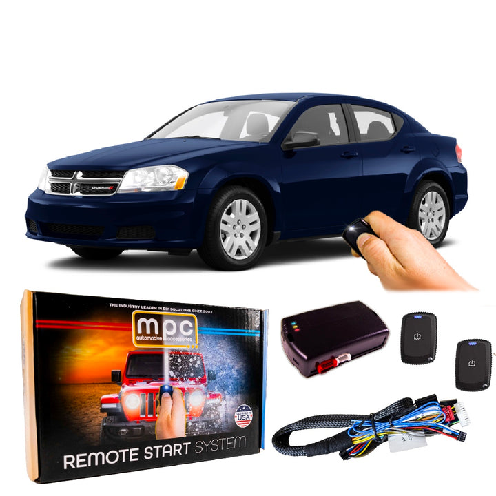 Remote Start Kits For 2008-2014 Dodge Avenger - Key-to-Start - Gas