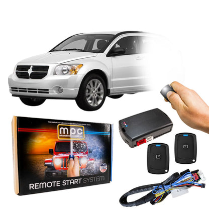 2008-2012 Dodge Caliber Remote Start Kit - Semi Plug & Play - Key-to-Start