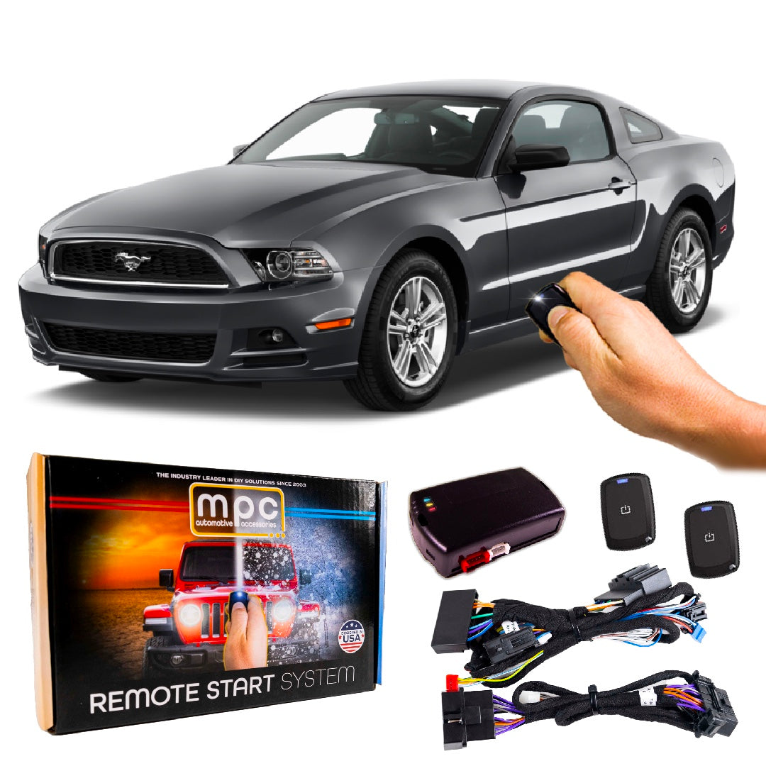 Remote Start Kits For 2010-2014 Ford Mustang - Key-to-Start - Gas