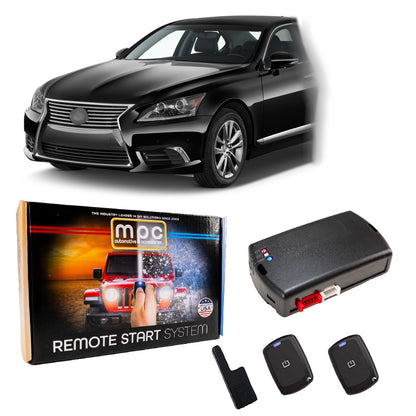 2008-2015 Lexus LS600h Remote Start Kit | Semi Plug & Play | Push-to-Start | Firmware Preloaded | 1-Button Remote