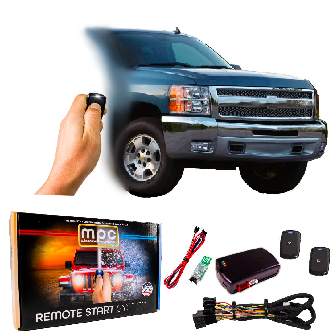 Remote Start Kits For 2007-2013 Chevrolet Silverado 1500 - Key-to-Start - Gas