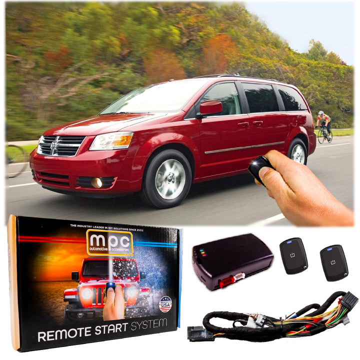 Remote Start Kits For 2008-2010 Dodge Grand Caravan - Key-to-Start - Gas